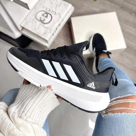 ADIDAS BOUNCE NEGRO - BLANCO